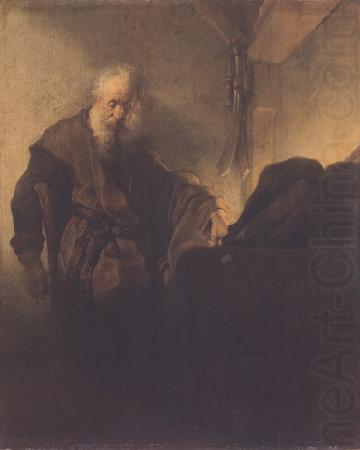 St paul at his Writing-Desk (mk33), REMBRANDT Harmenszoon van Rijn